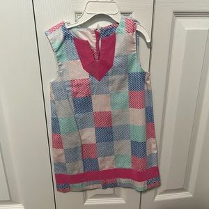 Vineyard Vines Toddler Patchwork whale dress
